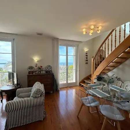 Vue & Balcon Dans Exceptionnelle Belle Epoque La Californie * קאן